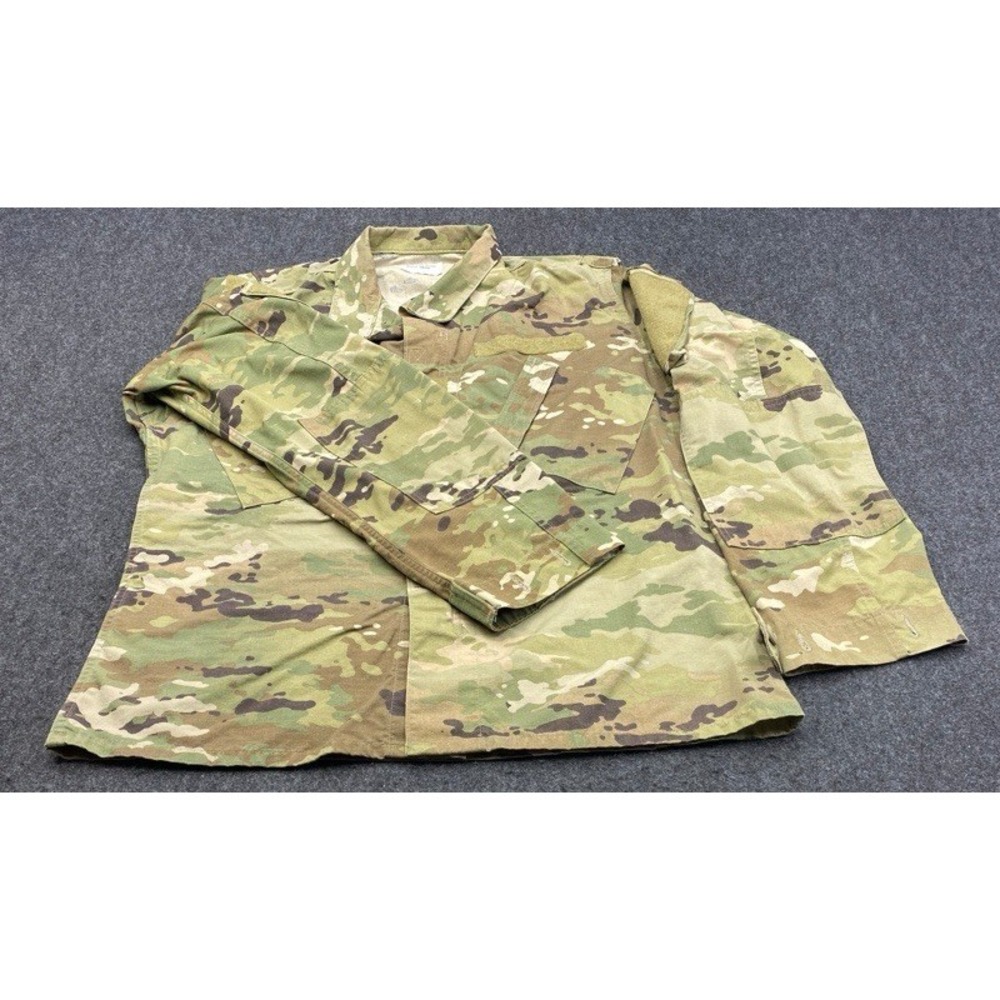 US Military OCP Combat Uniform Coat Mens Medium Regular Multicam Ripstop Jacket